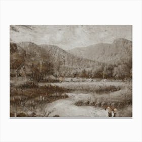 Winter Scene 2 Canvas Print