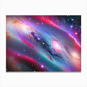 Nebula Nexus Canvas Print