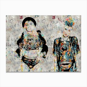 Nervo Abstract Canvas Print