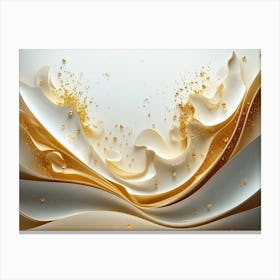 Modern And Creative 3d Abstraction 1 Canvas Print