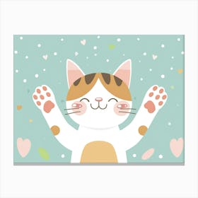 Cat Paw (26) Canvas Print