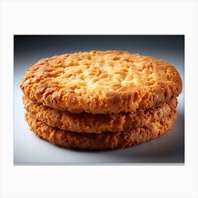 Stack Of Biscuits 3 Canvas Print