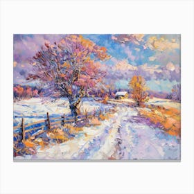 Winter Landscape 20 Canvas Print