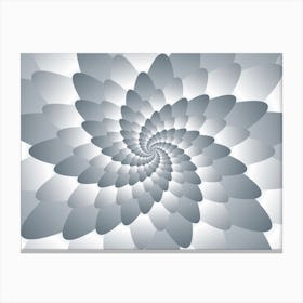 Swirl Wings Set 2 Canvas Print