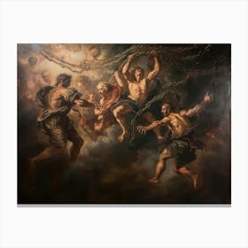 Contemporary Artwork Inspired By Peter Paul Rubens 1 Canvas Print