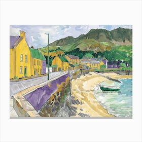 Welsh Harbour Canvas Print