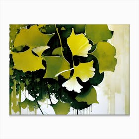 Ginkgo Leaves 49 Canvas Print