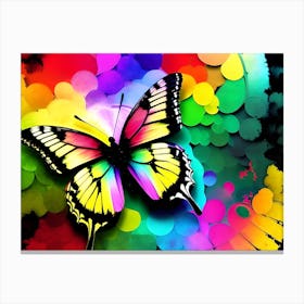 Colorful Butterfly 7 Canvas Print