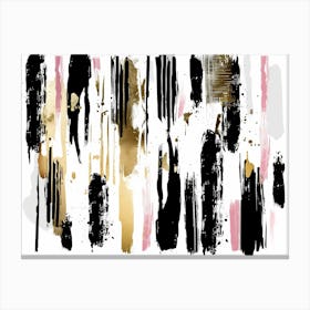 Abstract Brushstrokes 36 Canvas Print