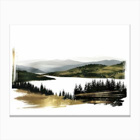 Landscape Painting 46 Canvas Print