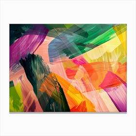 Colorful abstract painting 2 Canvas Print