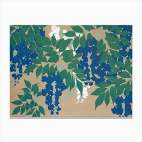 Birds From Momoyogusa –Flowers Of A Hundred Generations, Kamisaka Sekka (8) Canvas Print