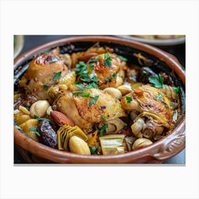 Moroccan Chicken Canvas Print