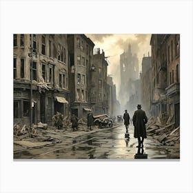 London Street Canvas Print