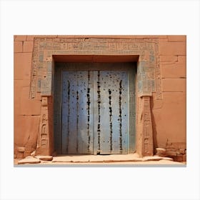 Door To Egypt Canvas Print