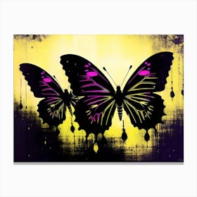 Two Butterflies 5 Canvas Print