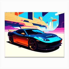 Futuristic Car 44 Canvas Print