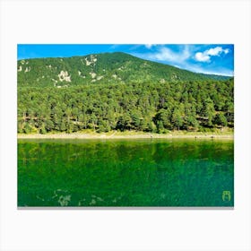 Lake In A Forest 20230818266rt1pub Canvas Print