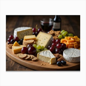 Cheese Platter Canvas Print