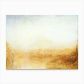 Landscape, JMW Turner Canvas Print