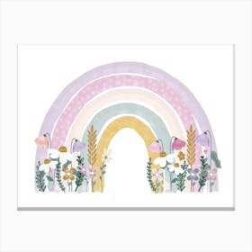 Meadow Rainbow Canvas Print