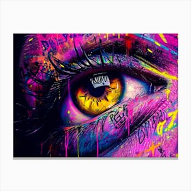 Eye Of The Beholder Canvas Print