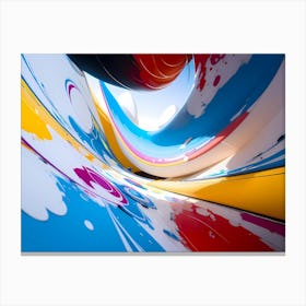 Abstract - Abstract Stock Videos & Royalty-Free Footage Canvas Print