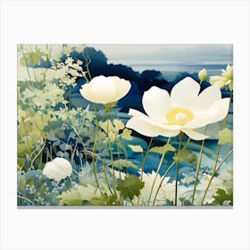 Flower Art Canvas Print