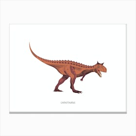 Carnotaurus Canvas Print