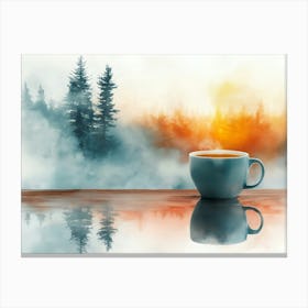 Cup Of Coffee Canvas Print