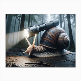 Snailight Fantasy Canvas Print