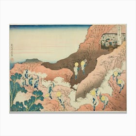 Thirty Six Views Of Mount Fuji, Katsushika Hokusai 13 Canvas Print