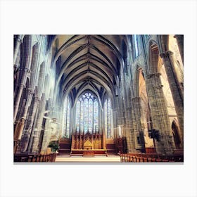 Cathedral Interior 2 Canvas Print