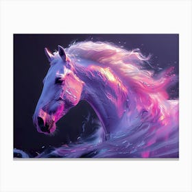 Horsing Canvas Print