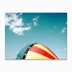 Air Balloon - Blue Sky - Photography Canvas Print