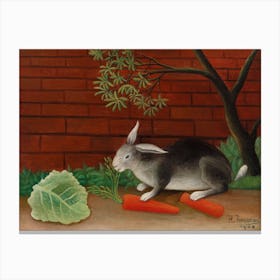 The Rabbit's Meal, Henri Rousseau Canvas Print