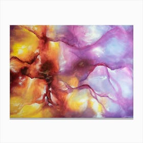 Nebula Waves Canvas Print