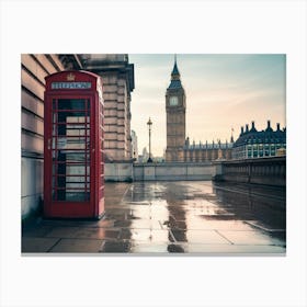 Big Ben In London Canvas Print