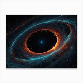 Black Hole Canvas Print