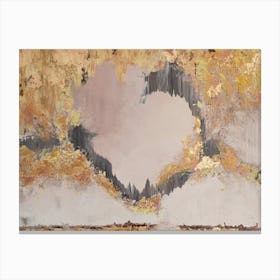 Heart Of Gold Canvas Print