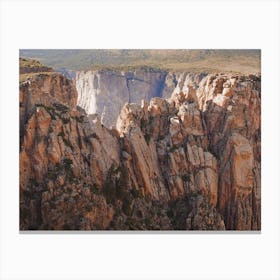 Rugged Rocky Cliffs Canvas Print