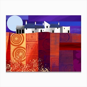 Abstract landscape Canvas Print