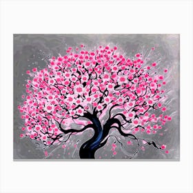 Japanese Blossom Tree V3 Canvas Print