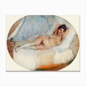 Van Gogh - Nude In Bed Canvas Print