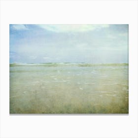 Sand And Sea 4 Canvas Print