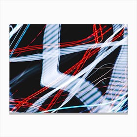 Abstract Light Painting 4 Canvas Print