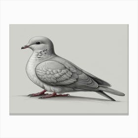 Dove P Canvas Print