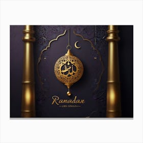 Ramadan Background Canvas Print