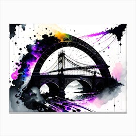 Nyc Bridge Canvas Print