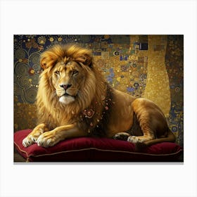 King Lion 2 Canvas Print